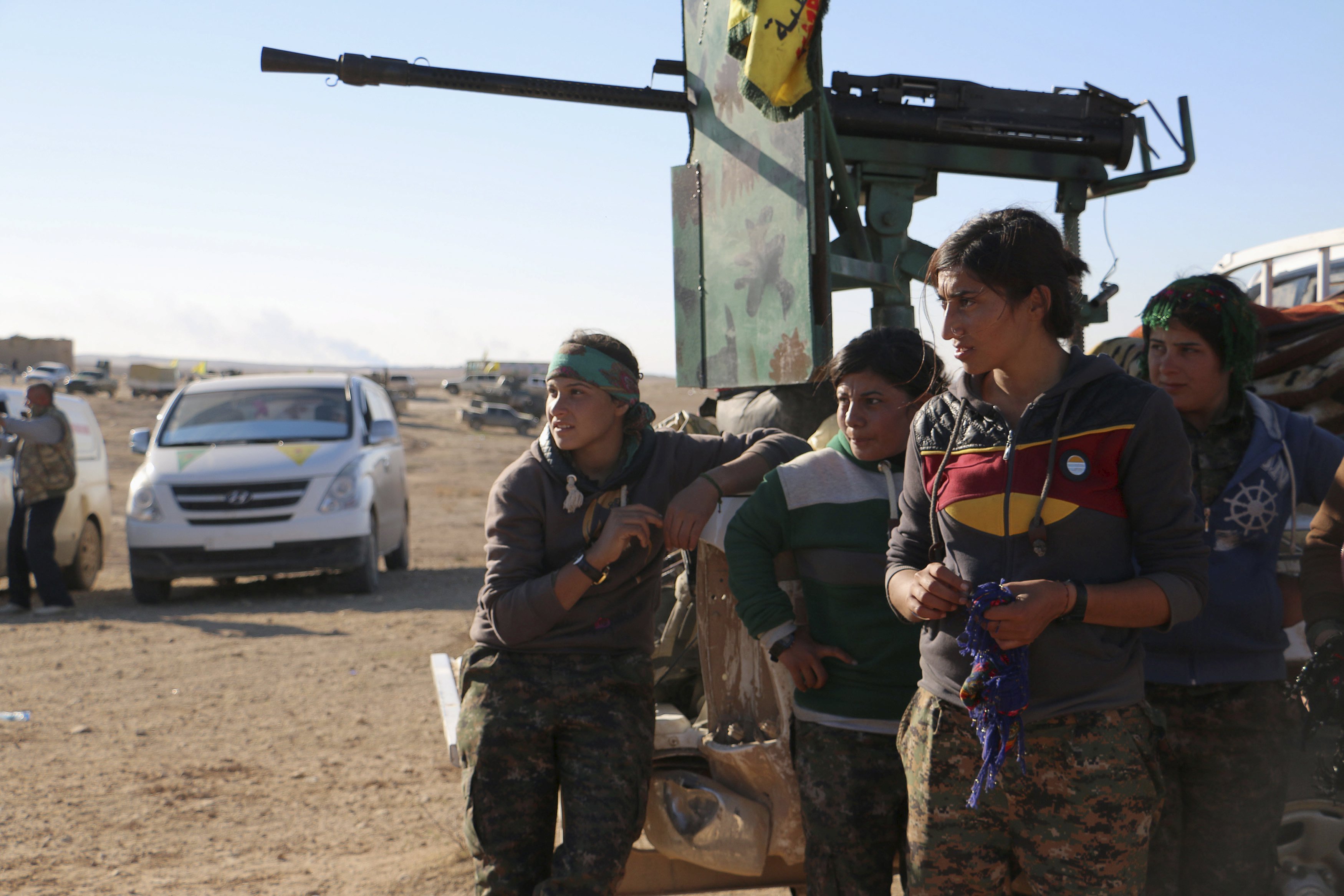Pripadnice kurdske vojske