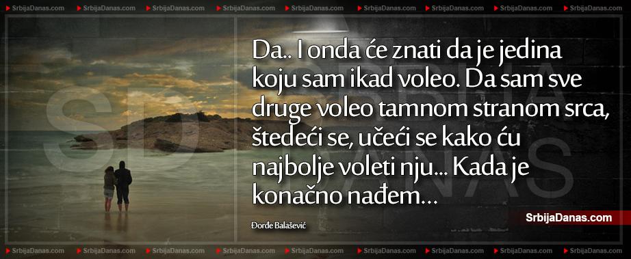 Ljubavni dorde balasevic citati Đorđe Balašević