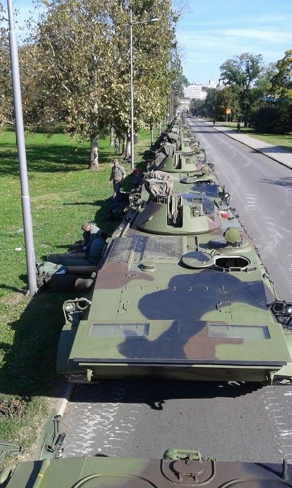 tenkovi u Beogradu