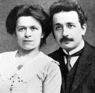 Mileva Ajnštajn i Albert Ajnštajn