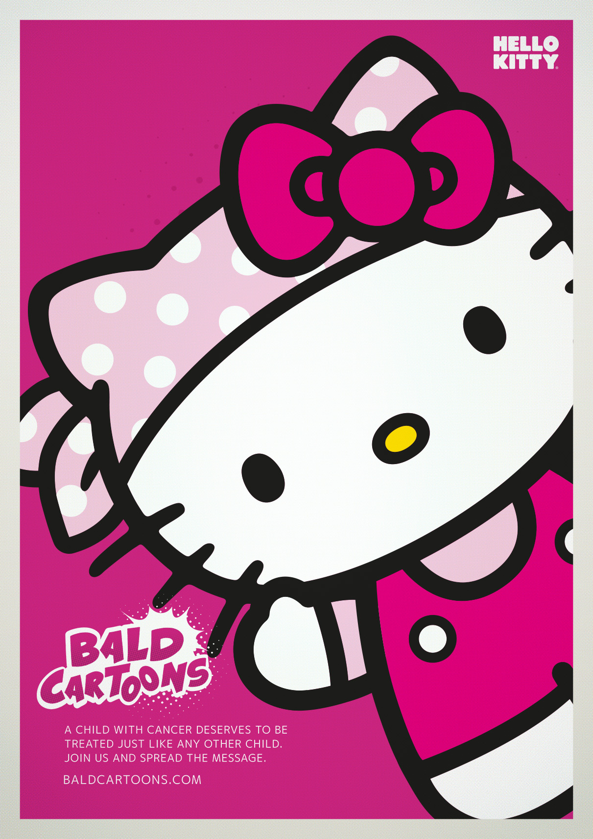 Bald Cartoons - Hello Kitty