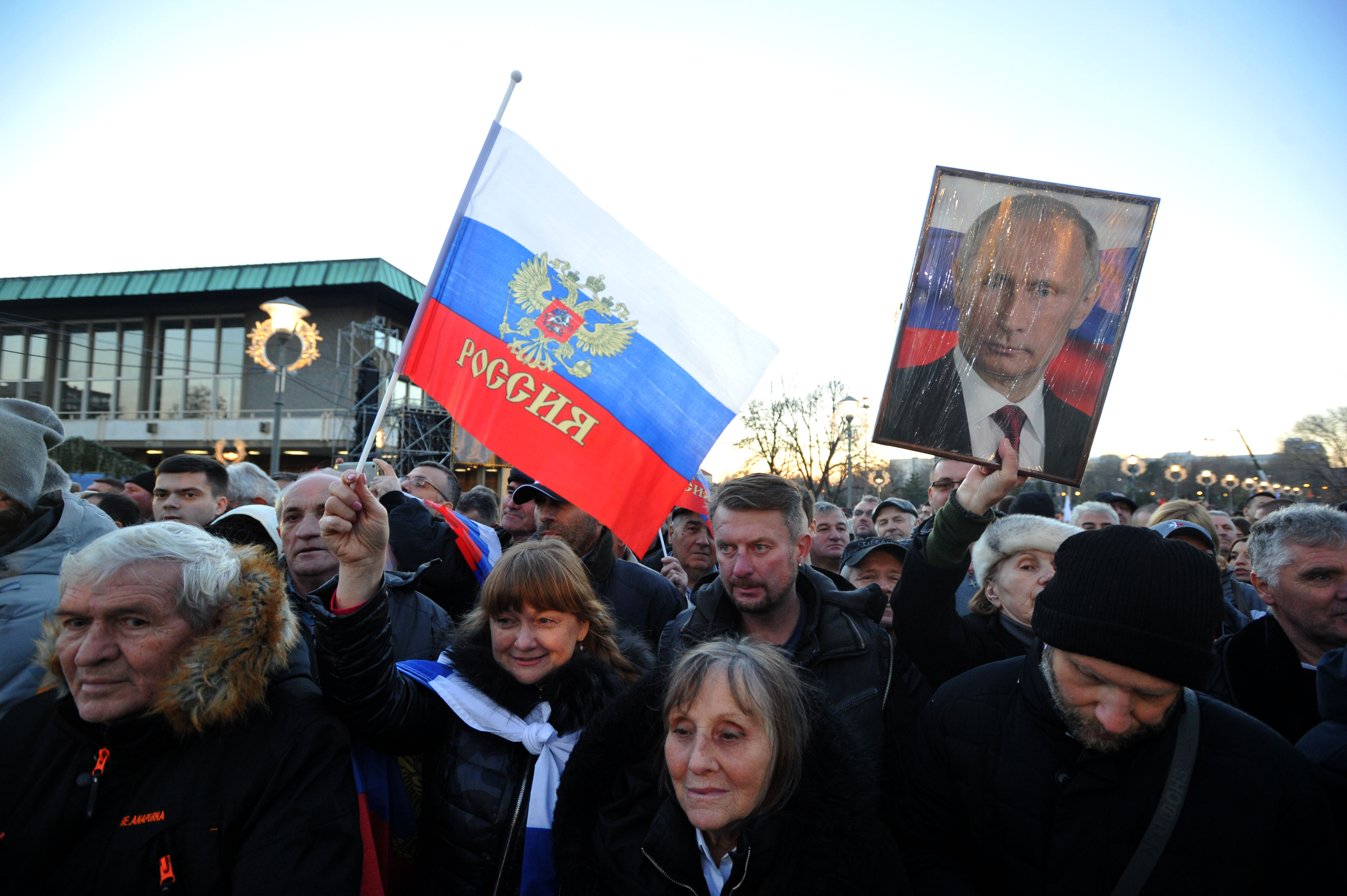 Srbi idu da dočekaju Putina
