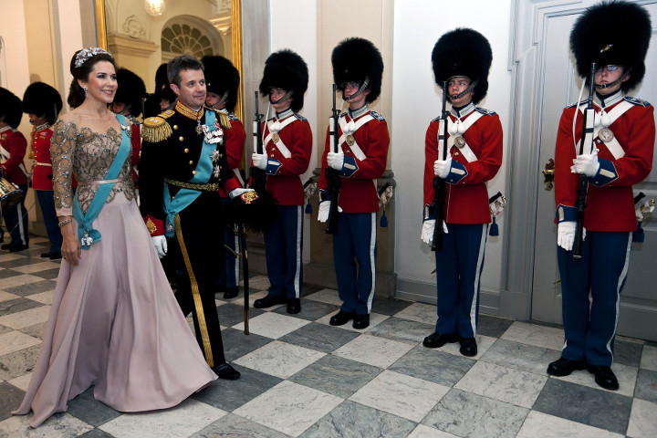 Danski princ Frederik i princeza Meri
