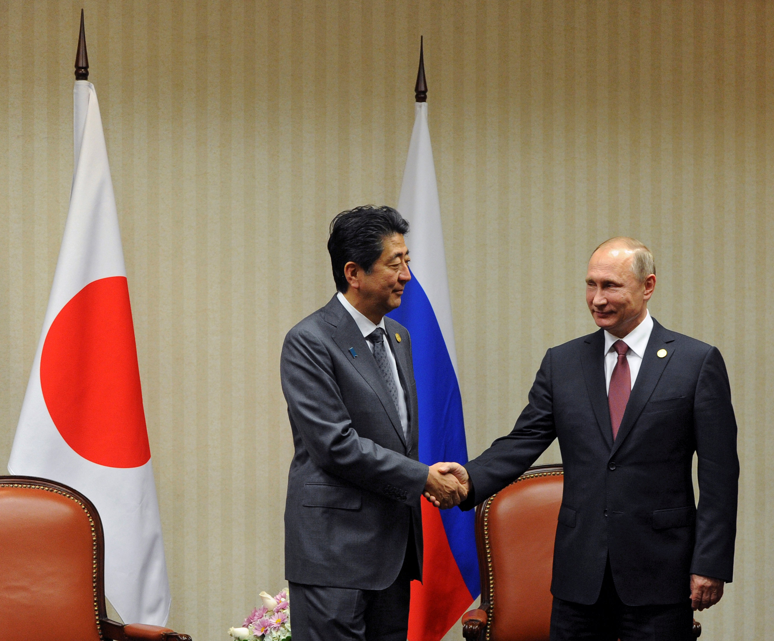 Vladimir Putin i Šinzo Abe