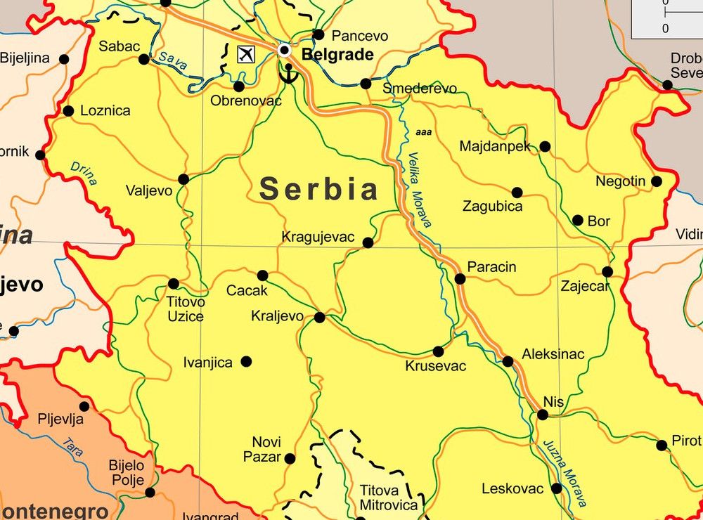 mapa srbije putevi VEST O PUTARINAMA ĆE VAS ZAPANJITI: Putevi Srbije izdali  mapa srbije putevi