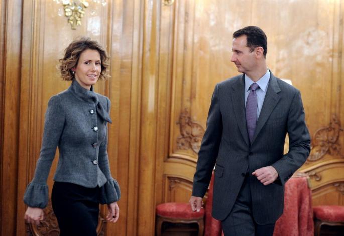 Asma Asad, Bašar Al Asad