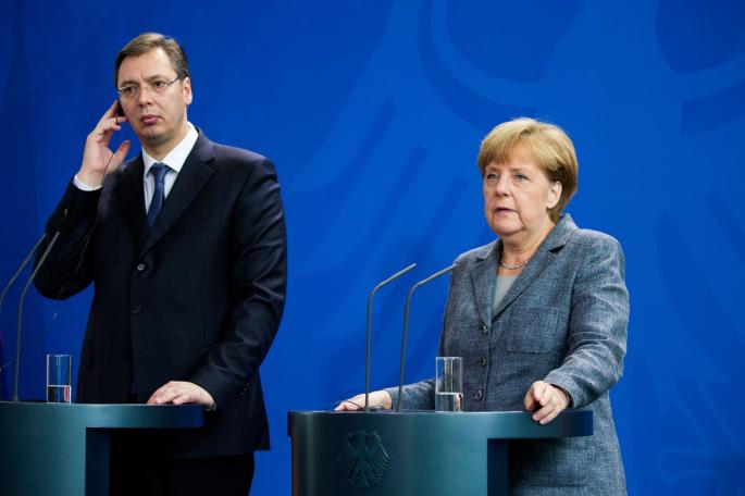 Vučić i Merkel