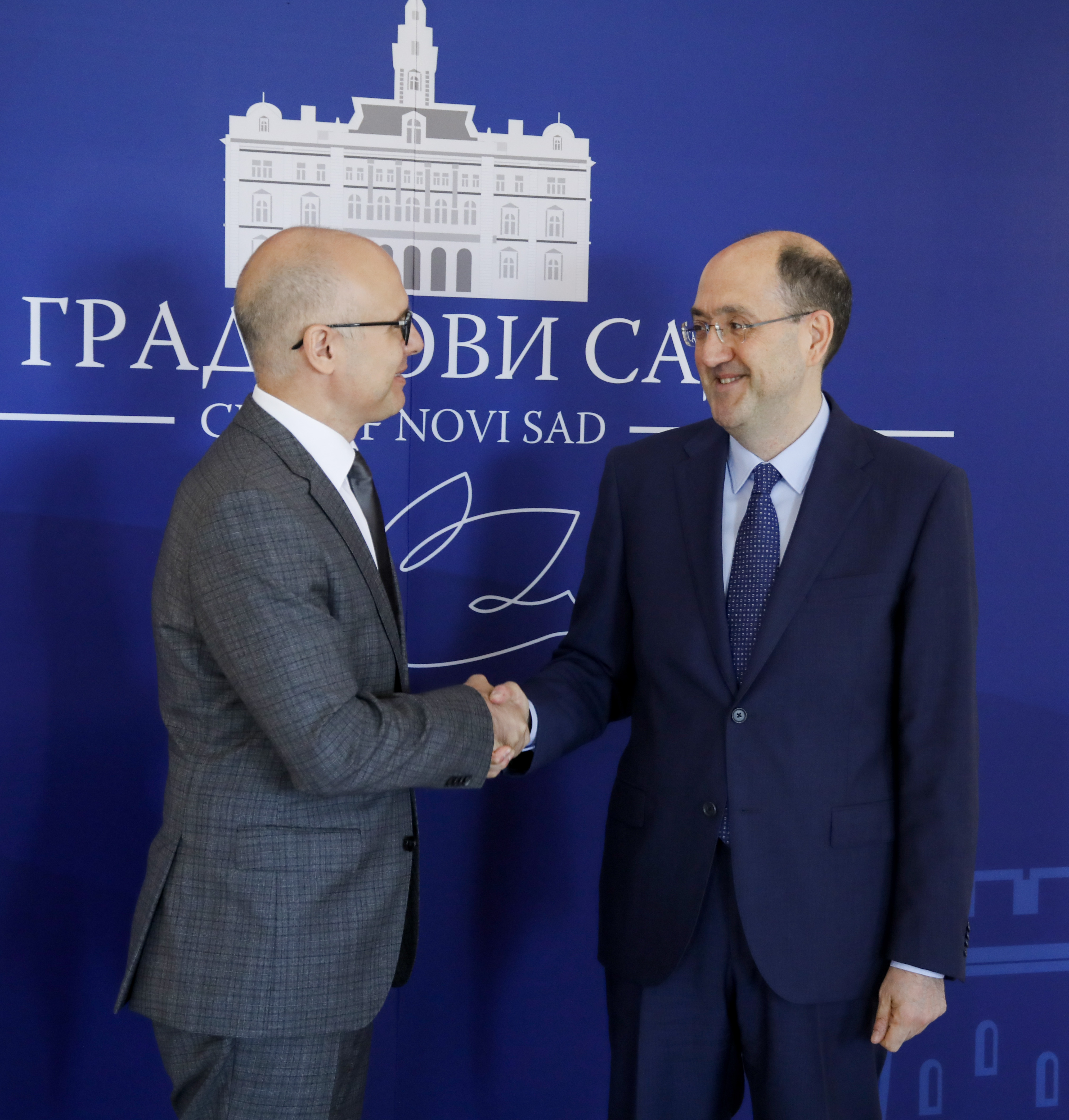 Miloš Vučević sa ambasadorom Italije