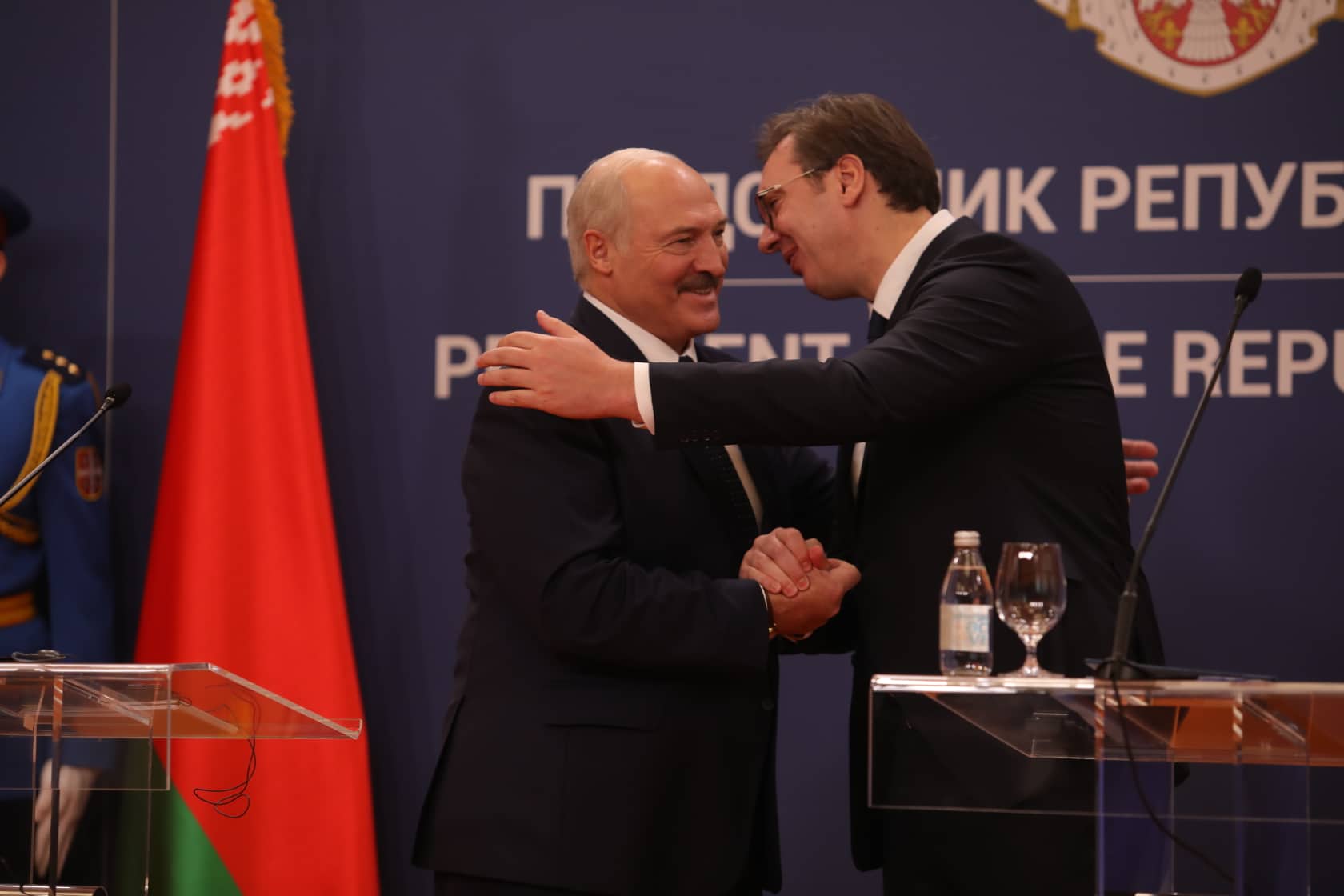 Aleksandar Vučić, Aleksandar Lukašenko