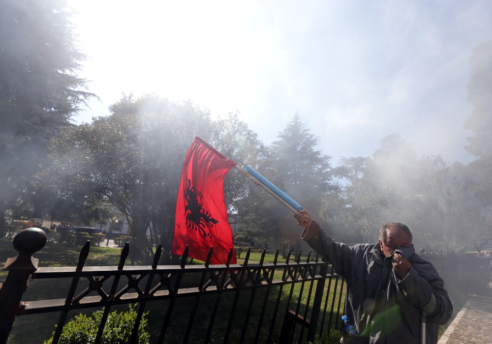 protesti u Tirani