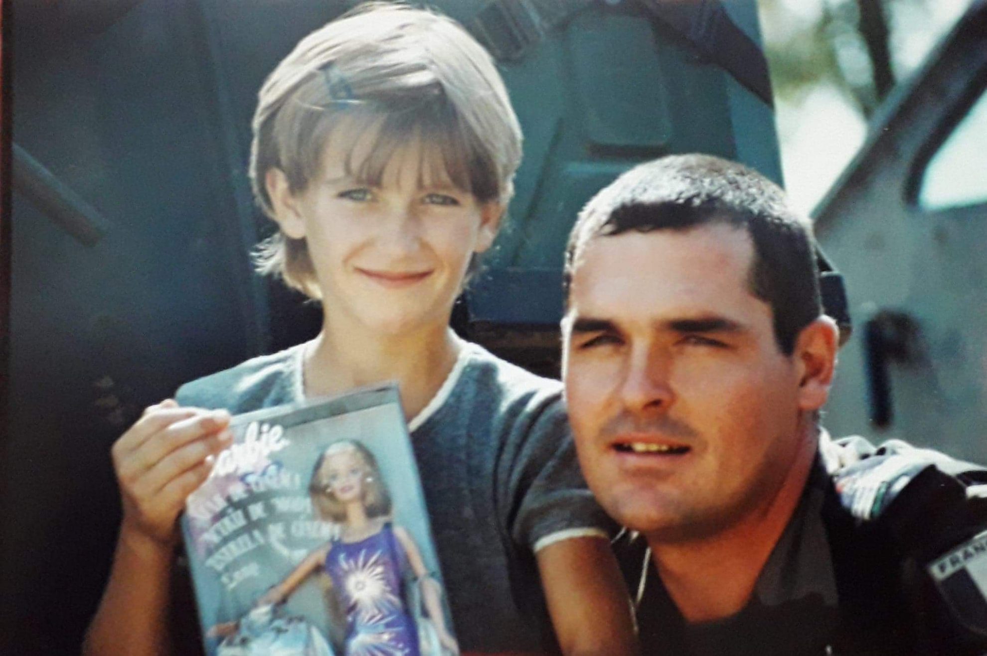 Milica i Žan-Stefan pre 20 godina na Kosovu i Metohiji