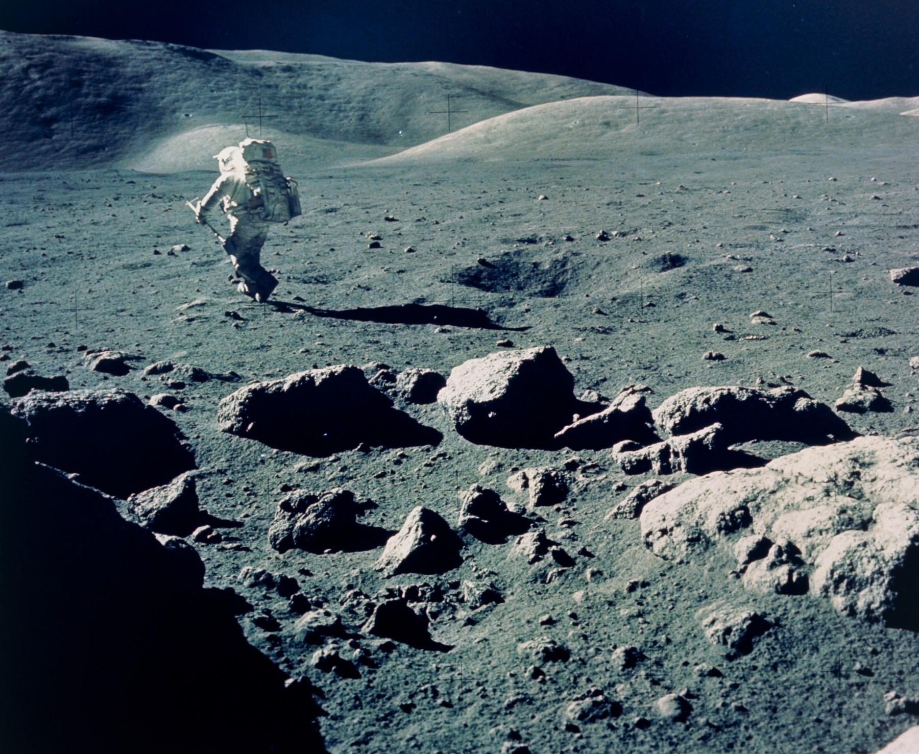 astronaut, Mesec, svemir, Apolo 17