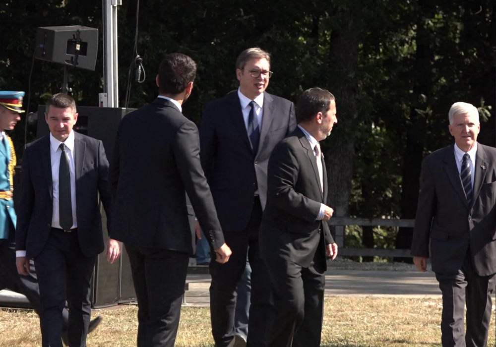 Prošle godine predsednik Srbije Aleksandar Vučić posetio je Dražin aerodrom