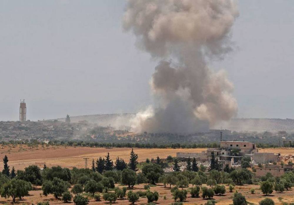vazdušni udar na Idlib