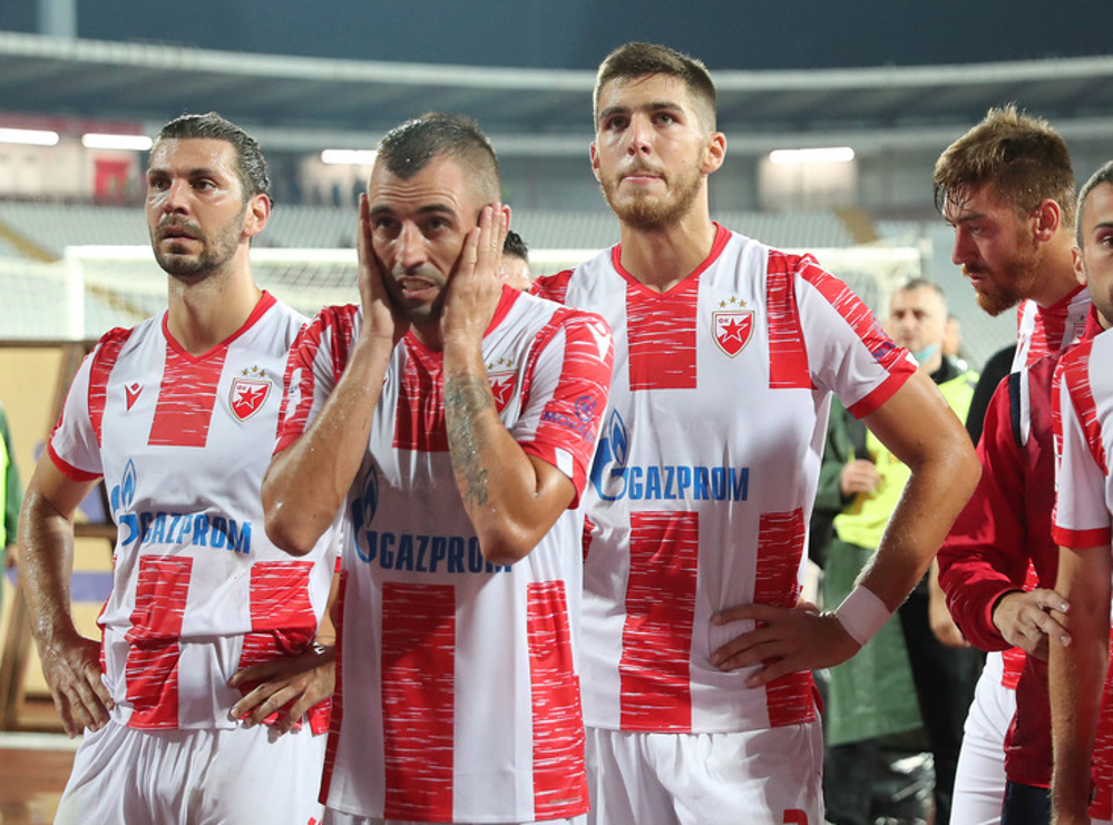 Aleksandar Dragović, Nenad Krstičić, Srđan Babić, Milan Pavkov, FK Crvena zvezda