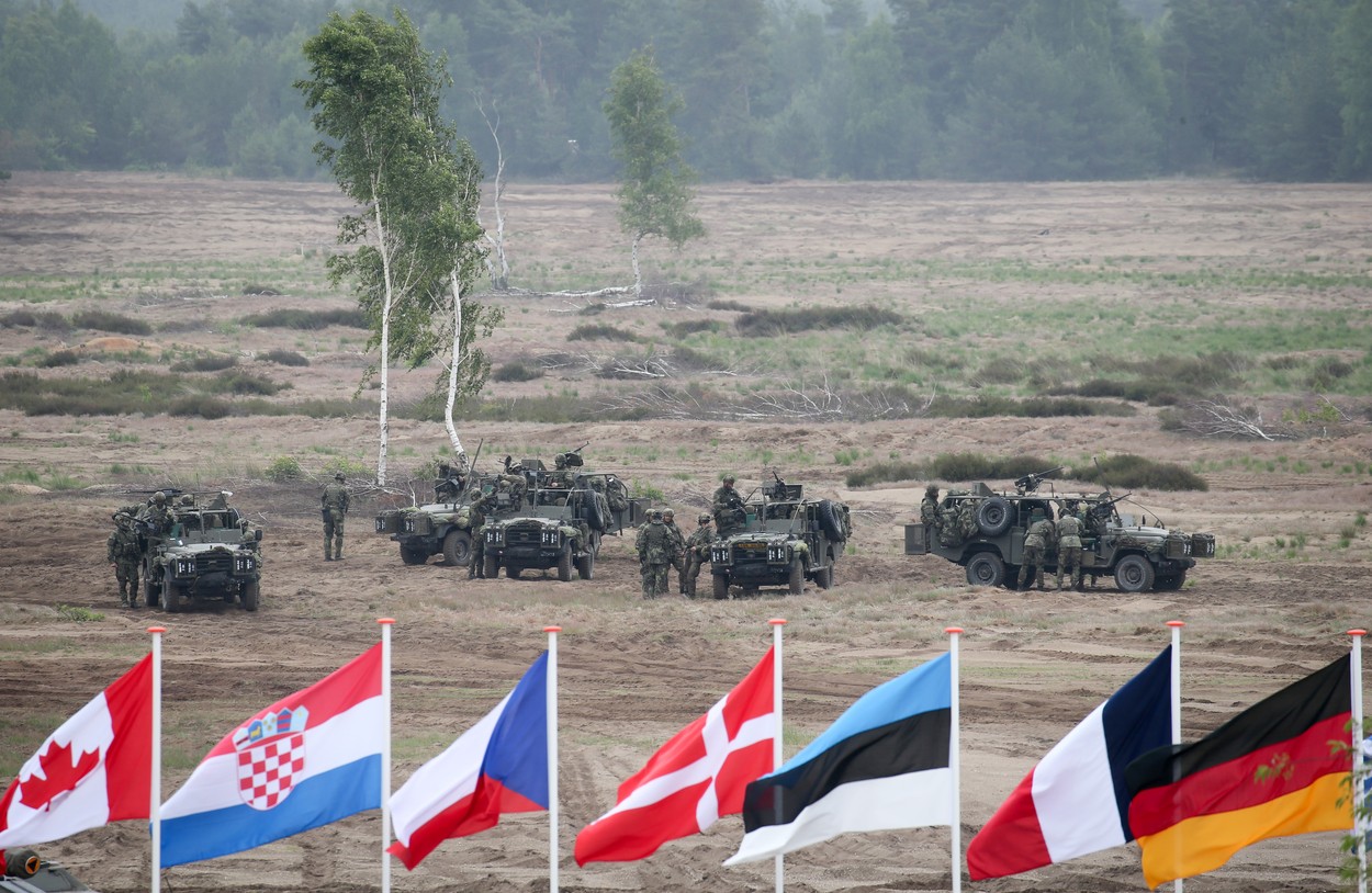 Vežba NATO trupa