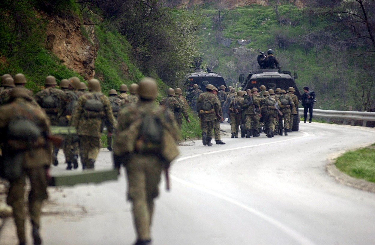 Makedonska vojska 2001.