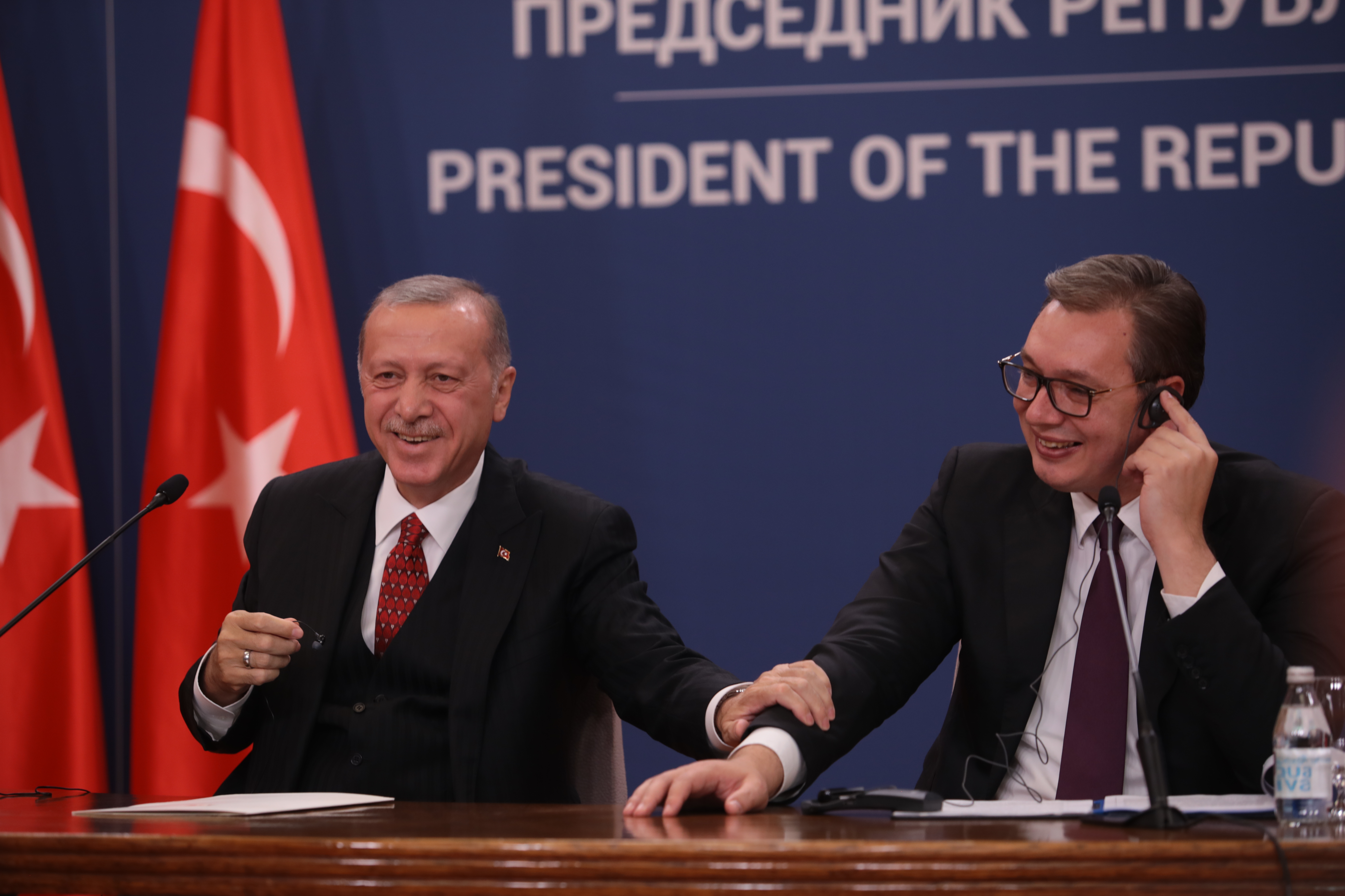 Aleksandar Vučić i Redžep Tajip Erdogan