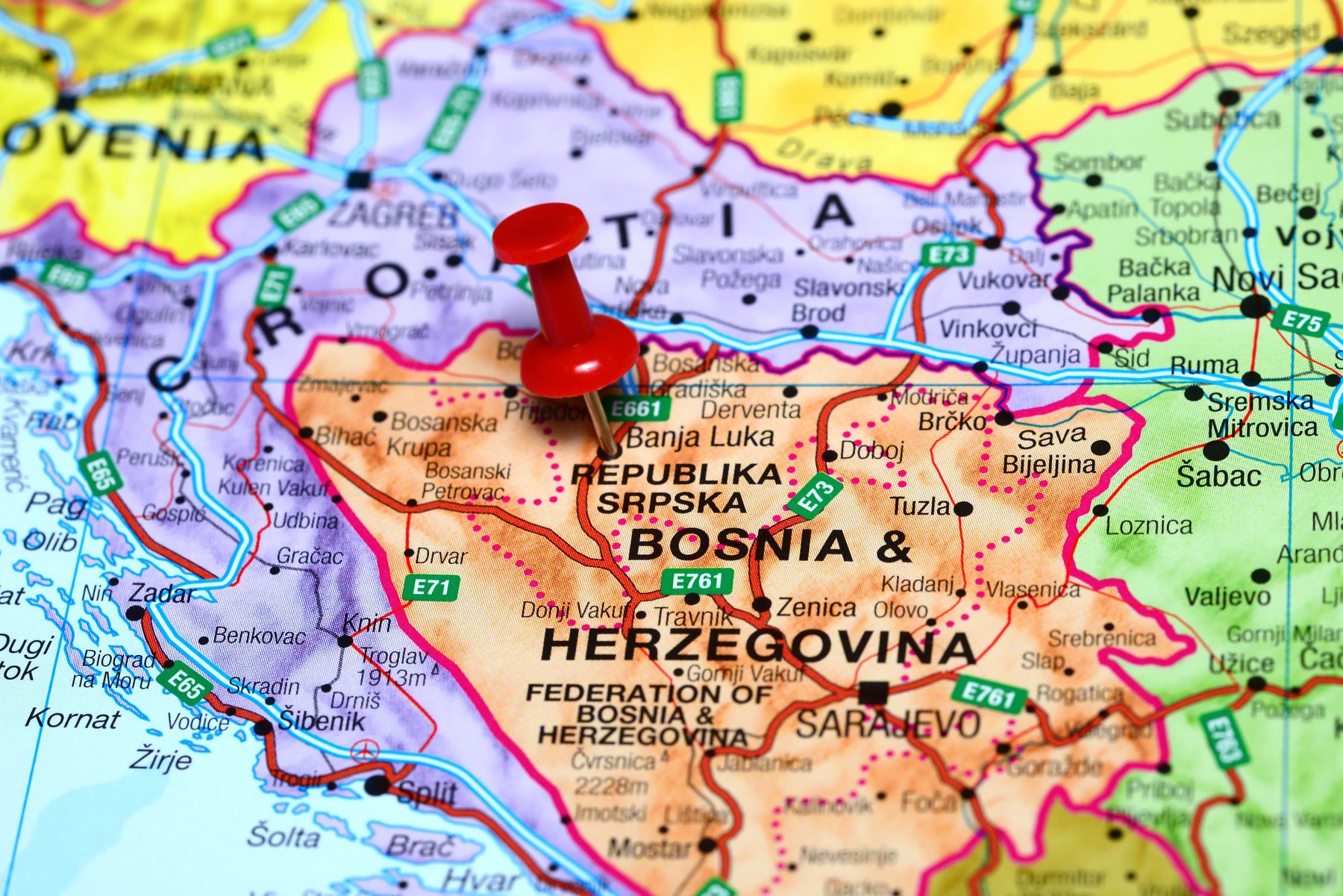 mapa srbije i bosne UVOD U RASPAD BIH: Hrvatski političar ponovo pokreće pitanje ratne  mapa srbije i bosne