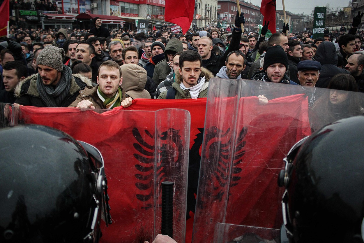 Protest Albanaca