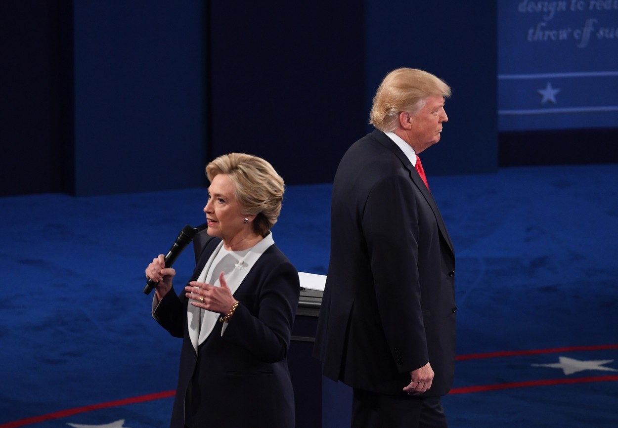 Tramp-Klinton debats