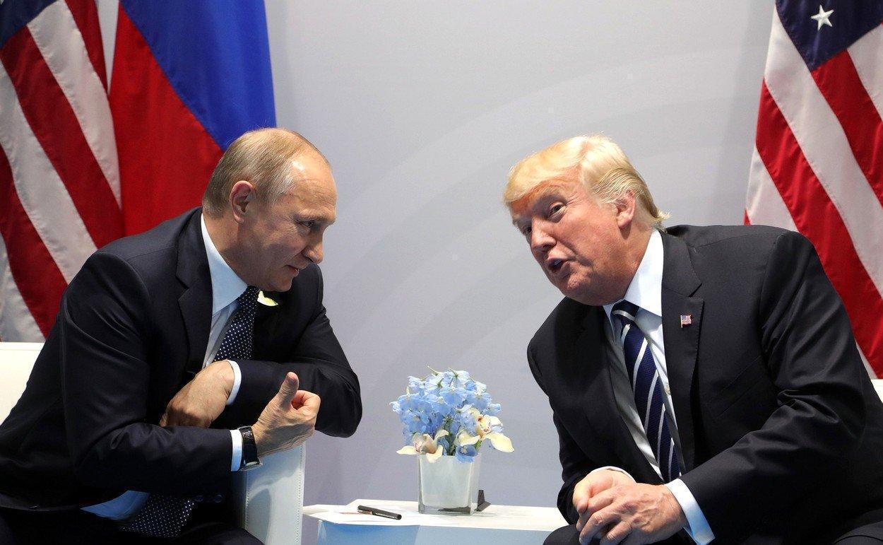 Donald Tramp i Vladimir Putin