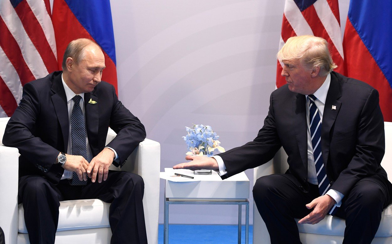 Vladimir Putin, Donald Tramp