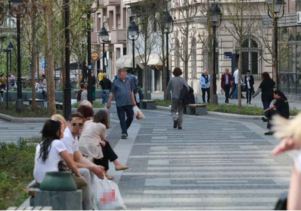Vreme, Beograd, ljudi, šetnja