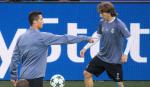 Luka Modrić i Kristijano Ronaldo