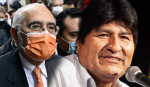 Karlos Mesa i Evo Morales