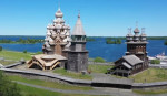 Ruska crkva brvnara na ostrvu Kiži