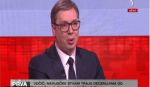 Aleksandar Vučić na TV Prva