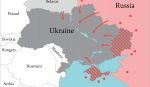 Rusija i Ukrajina mapa