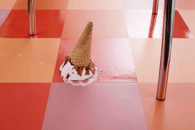 Sladoled na podu