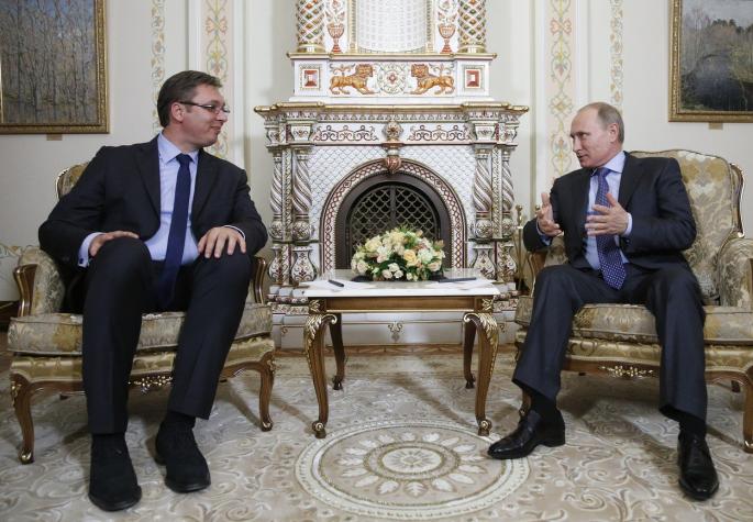 Prvi susret Vučiča i Putina 2014. godine