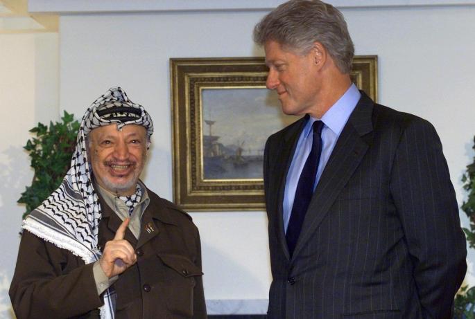 Jaser Arafat i Bil Klinton