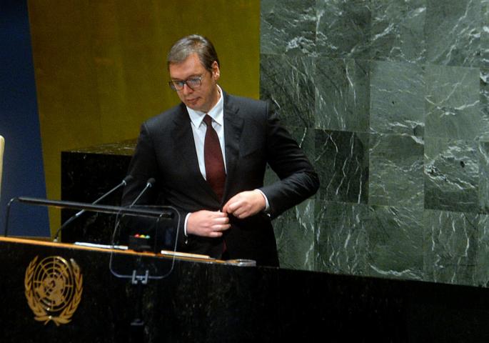 Aleksandar Vučić u UN