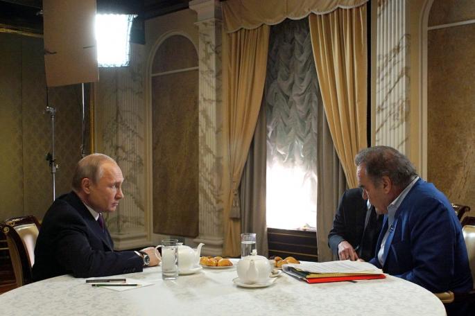 Vladimir Putin i Oliver Stoun u Moskvi