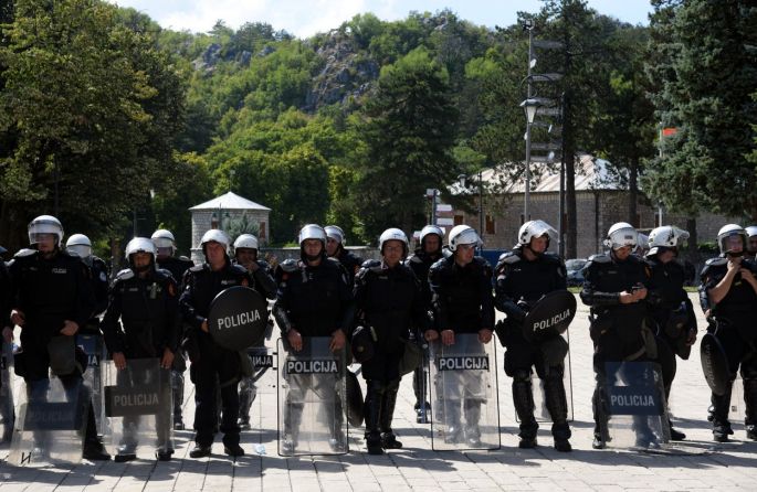 Policija na Cetinju