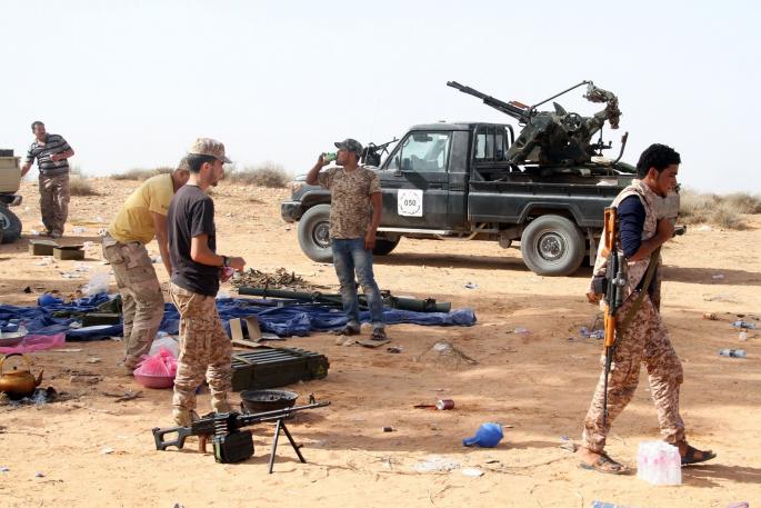Vojnici kod Tripolija, u Libiji