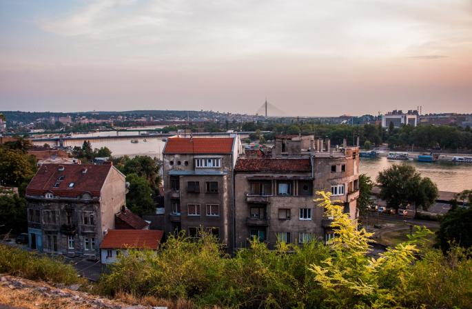 Beograd panorama grada