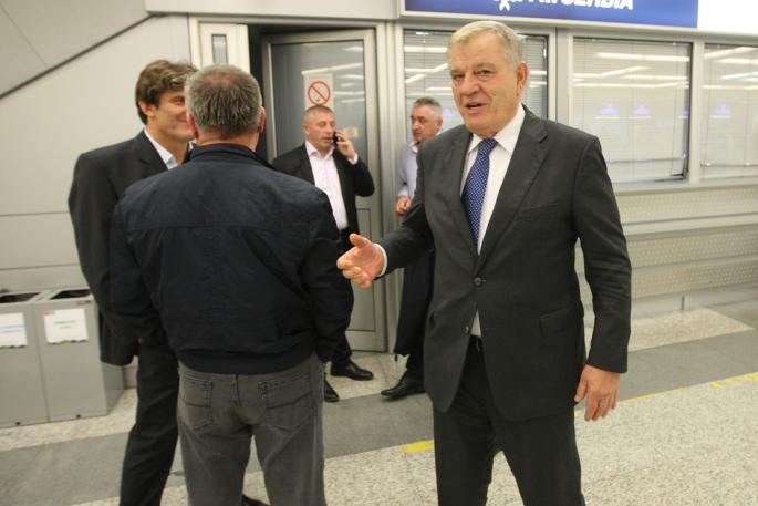 Tomislav Karadžić na aerodromu