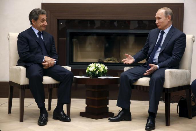 Vladimir Putin i Nikola Sarkozi
