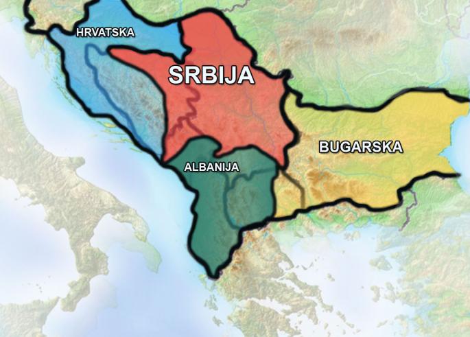 srbija i republika srpska mapa Prognoza eksperta za Balkan: REPUBLIKA SRPSKA postaje NEZAVISNA  srbija i republika srpska mapa