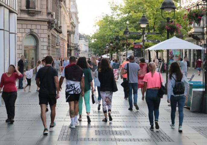 Beograd, ljudi, šetnja