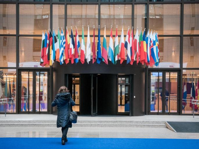 Ulaz u zgradu Evropskog saveta, Brisel