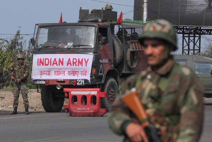 Indijska vojska, KaÅ¡mir, Indija