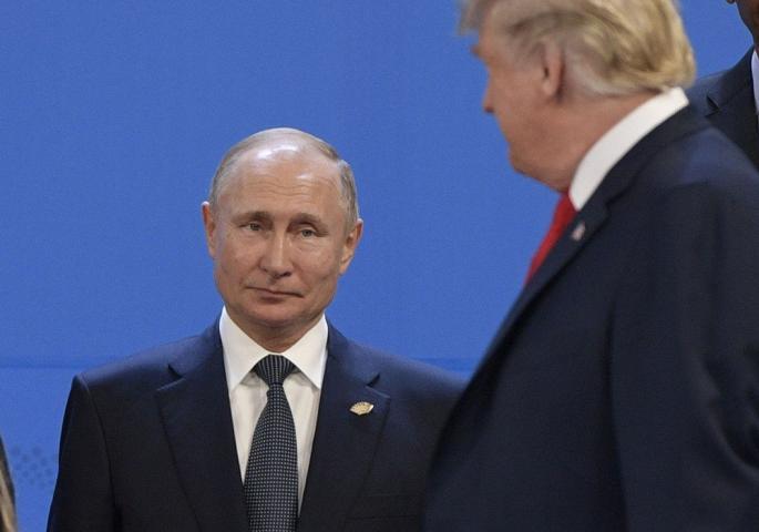 Donald Tramp, Vladimir Putin 