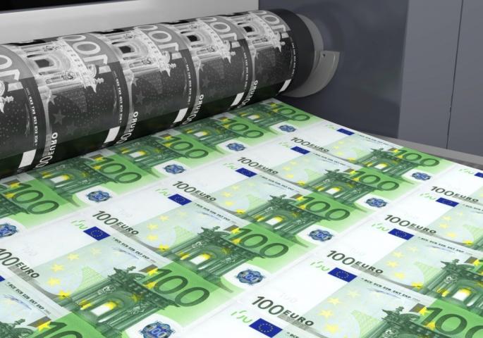 Evro, Štamparija novca