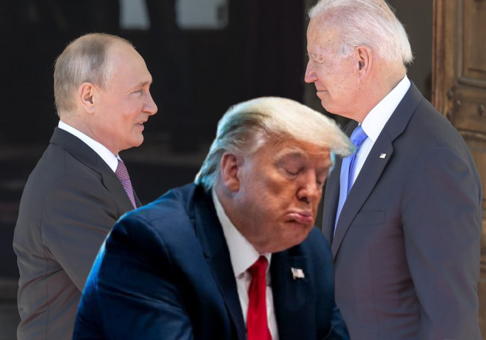 Džo Bajden, Vladimir Putin, Donald Tramp